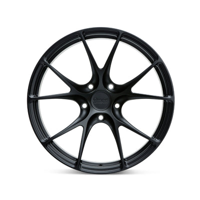 Vossen X Champion RS74 20X9 / ET44 / 5X130 / Satin Black Wheel / 911 Turbo 991 5 Lug - Front