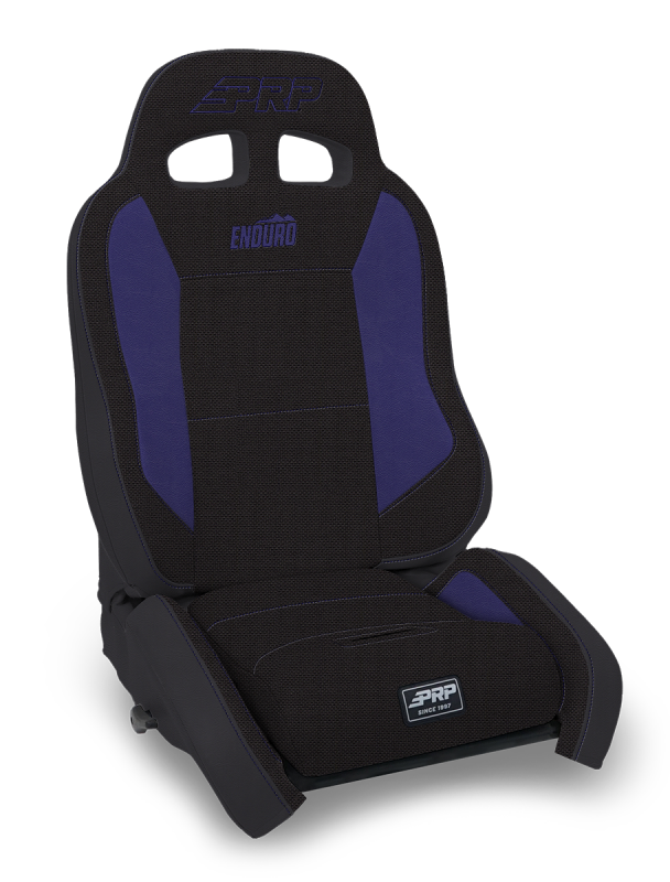 PRP EnduroCrawl Reclining Suspension Seat - Black/Purple Tweed - Driver