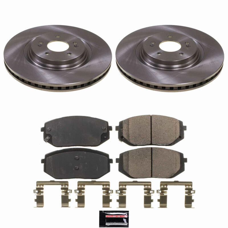 Power Stop 21-23 Hyundai Sonata Front Autospecialty Brake Kit