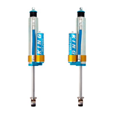 King Shocks 96-02 Toyota 4Runner Rear 2.5 Dia Piggy Hose Reservoir (Pair)