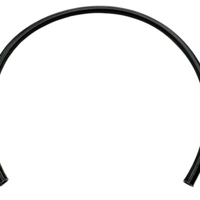 Fuelab Black Nylon Stainless Steel Braided PTFE Hose - 10AN - 6ft