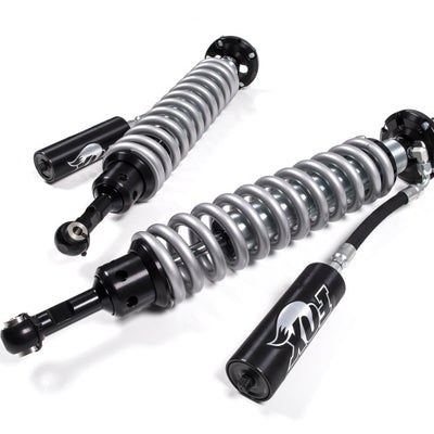 Fox 14+ Ford F-150 4WD 2.5 Factory Series 5.6in R/R Front Coilover Set / 4in Lift