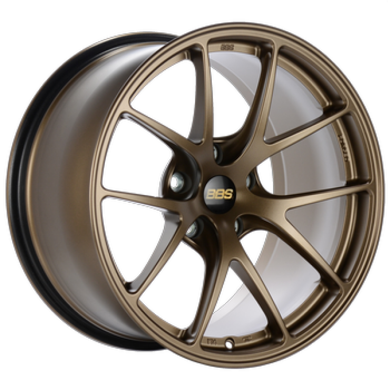 BBS RI-A 18x9.5 5x120 ET40 Matte Bronze Wheel -82mm PFS/Clip Required