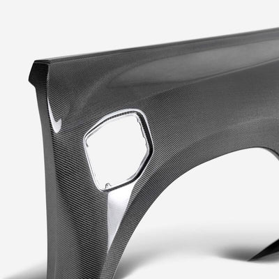 Seibon 2022 Nissan Frontier MB-Style Carbon Bedsides Fibers Pair (2in rise 4in Wider)