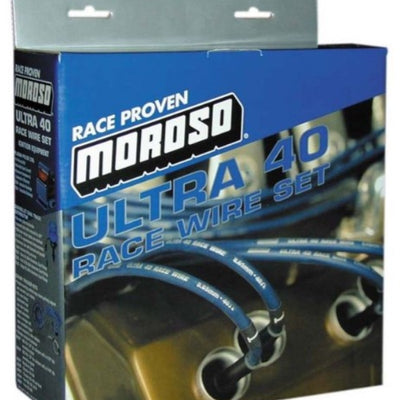 Moroso GM LS Ignition Wire Set - Ultra 40 - Unsleeved - Coil-On - Red