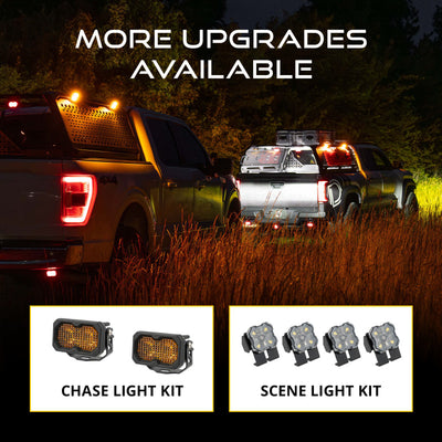 Diode Dynamics Stage Series LED Bed Light Kit for Kuat IBEX Bed Rack