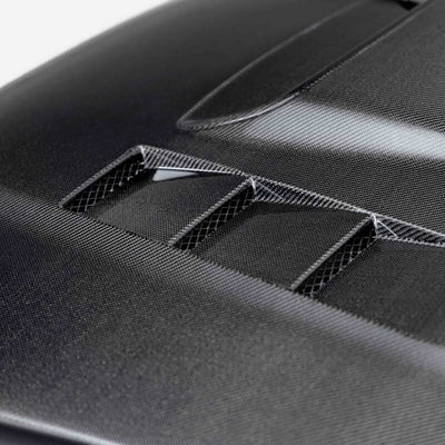 Seibon 05-11 Toyota Tacoma TS-Style Carbon Fiber Hood