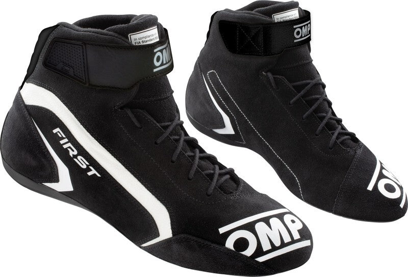 OMP FIRST SHOES FIA 8856-2018 NAVY BLUE / ORANGE SZ 43
