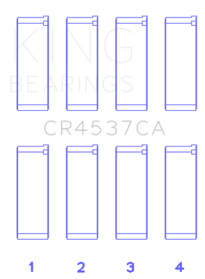 King Engine Bearings Mini Cooper W10B16A (Size +0.25mm) Connecting Rod Bearing Set