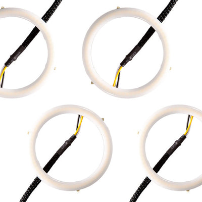 Diode Dynamics Halo Lights LED 70mm/80mm - Red Four