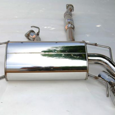 Invidia 08+ WRX Hatch Q300 Single Rolled SS Cat-back Exhaust