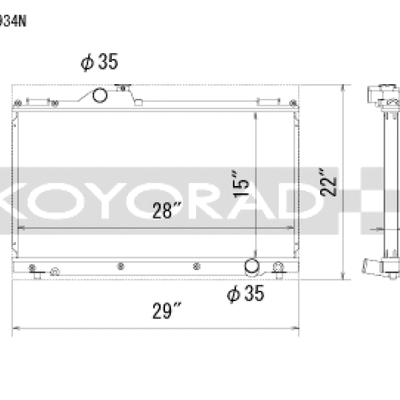 Koyorad 01-05 Lexus IS300 (w/ Manual Transmission) Racing Radiator
