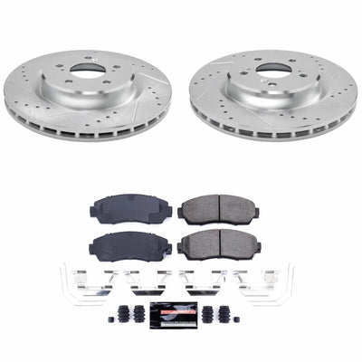 Power Stop 21-25 Acura TLX Front Z23 Evolution Brake Kit