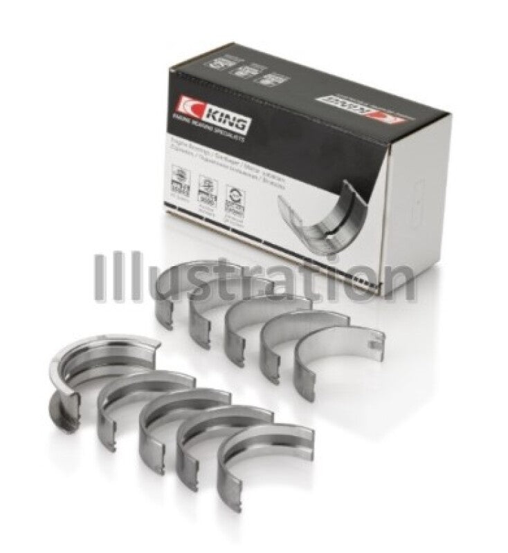 King Engine Bearings GM LS1/2/4/6 (Housing Bore +.010) (Size STD) Main Bearing Set
