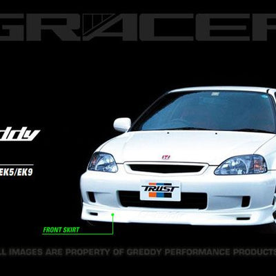 GReddy 99-00 Honda Civic Si Front Lip Spoiler