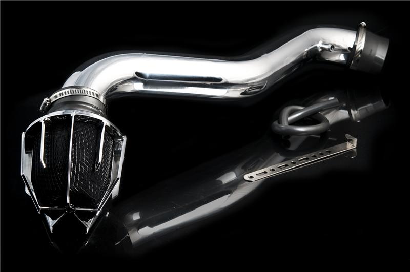 Weapon R Acura 1986-1990 Legend (5-Speed Only) Stealth Dragon Intake - Gunmetal/Black Filter