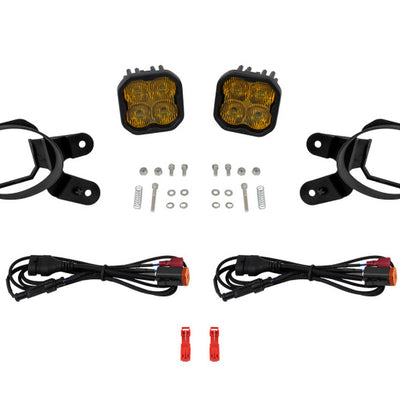 Diode Dynamics 10-13 Lexus IS250C SS3 LED Fog Light Kit (3000K) Sport Yellow SAE Fog - Yellow