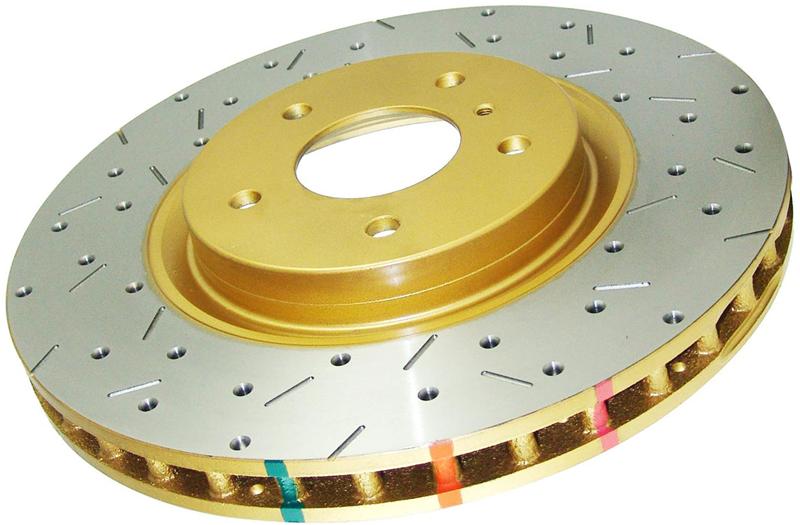 DBA 05-12 Corvette C6 w/Z06 pkg Front Drilled & Slotted 4000 Series Rotor