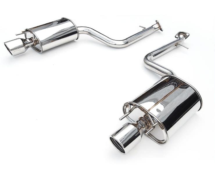 Invidia 06+ Civic Si 2dr ONLY Q300 Rolled Stainless Steel Tip Exhaust