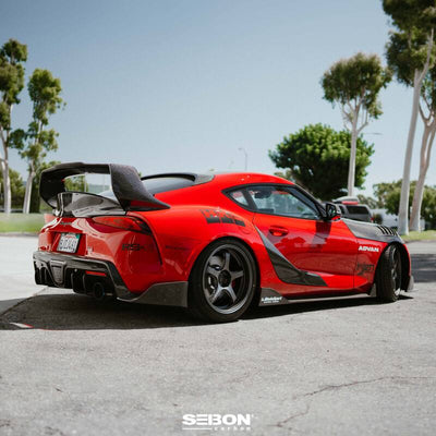 Seibon 2020 Toyota Supra TD-Style Carbon Fiber Rear Spoiler