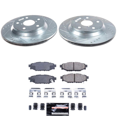 Power Stop 2024 Subaru Impreza Rear Z23 Evolution Brake Kit