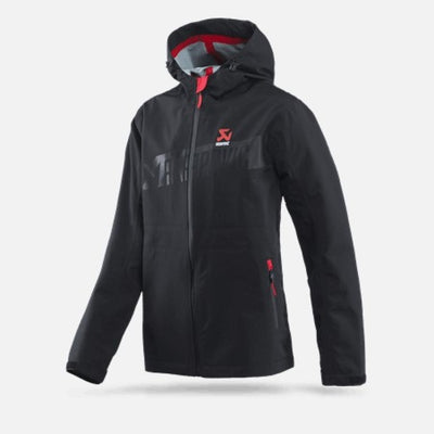 Akrapovic Mens Corpo Rain Jacket Black - S