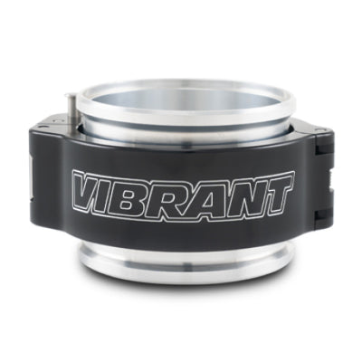 Vibrant 2.50in O.D. Aluminized HD 2.0 Clamp Assembly - Anodized Black