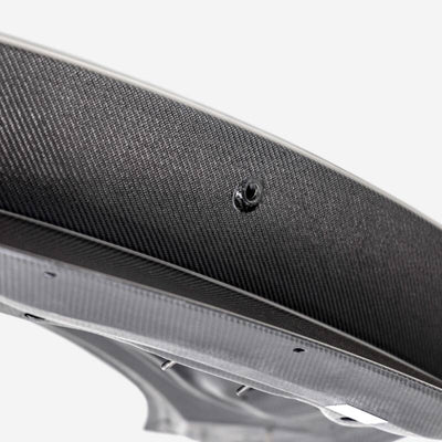 Anderson Composites 2024 Ford Mustang Type-AO Double Sided Carbon Fiber 1-Piece Decklid