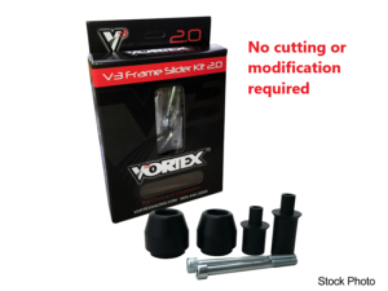 Vortex Racing 14-19 BMW S1000 R V3 2.0 Frame Slider Kit- No Cut