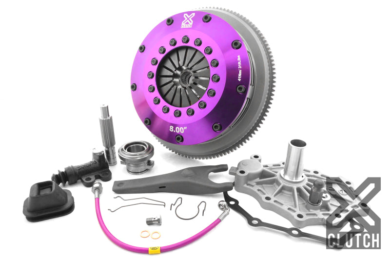 XClutch 93-98 Nissan Skyline GT-R 2.6L R33 8in Twin Solid Ceramic Clutch Kit