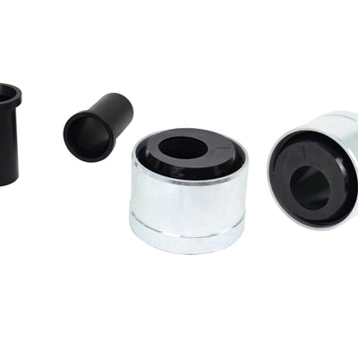 Whiteline 2009+ Nissan 370Z / Z Lower Control Arm - Inner Rear Bushing Kit (Double Offset)