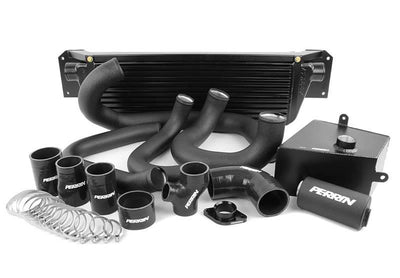 PERRIN 15-21 Subaru WRX Front Mount Intercooler Boost Tubes + Hardware - Black Tubes