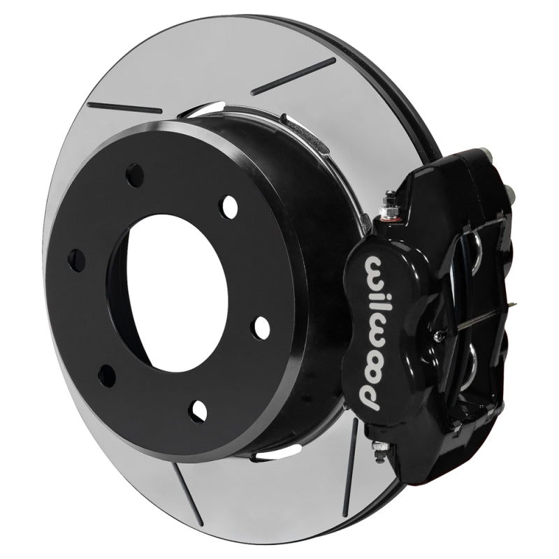 Wilwood 71-91 Chevy Blazer Forged Dynalite Rear Brake Kit w/ 12.19in Slotted Rotor - Black