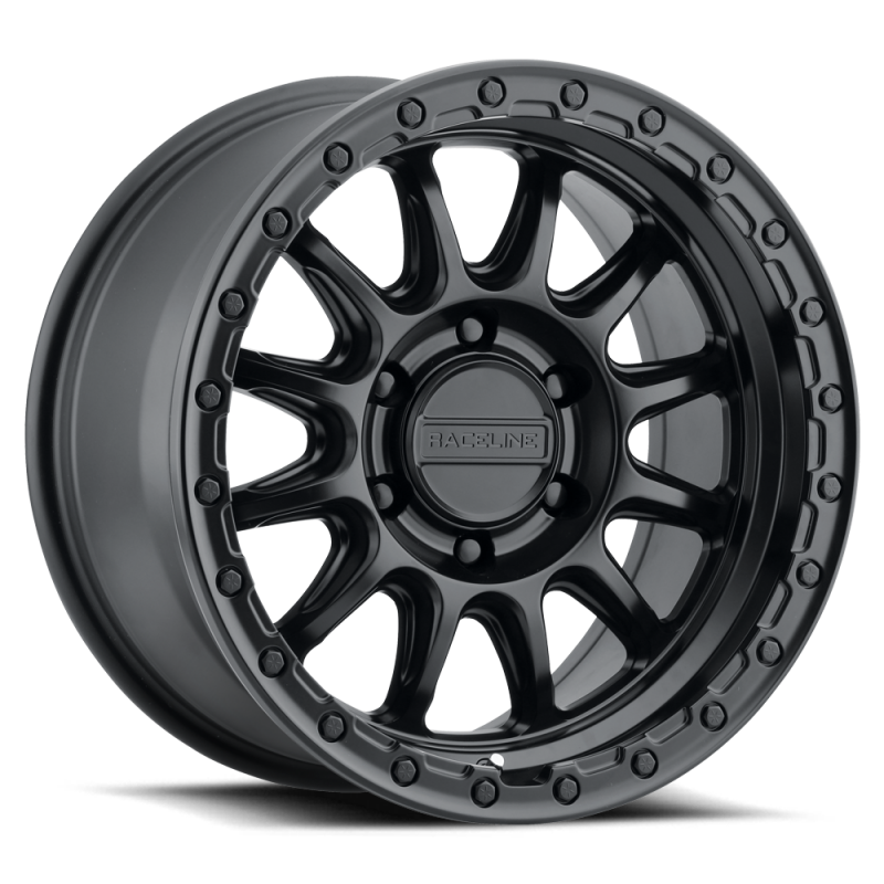 Raceline 960B Alpha 17X8.5 / 5X127 BP / 0mm Offset / 78.1 Bore - Satin Black Wheel