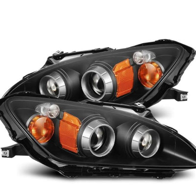 AlphaRex 99-09 Honda S2000 LUXX-Series Projector LED Headlights - Black