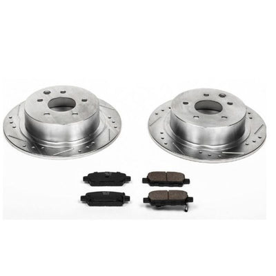 Power Stop 02-06 Nissan Altima Rear Z23 Evolution Sport Brake Kit