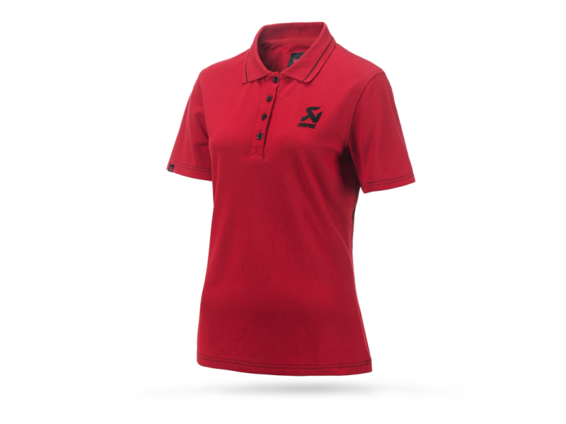 Akrapovic Corpo Polo Red Womens - XL