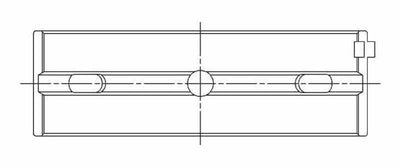 ACL Nissan VQ35DE 3.5L-V6 0.025 Oversized High Performance Main Bearing Set