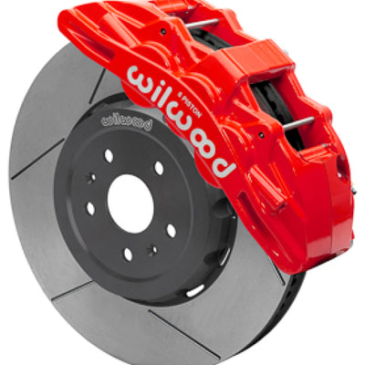 Wilwood SX6R Big Brake Dynamic Front Brake Kit 15in Slotted Red 2020+ Chevy C8 Corvette