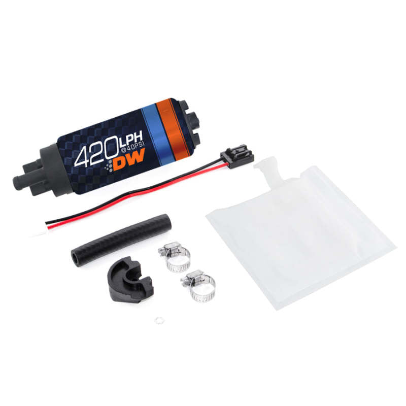 DeatschWerks DW420 Series 420lph In-Tank Fuel Pump w/ Install Kit For Forester 97-07 Impreza