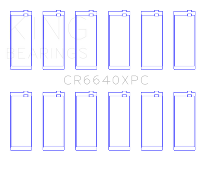 King Engine Bearings BMW M20/M50 2.0L/2.5L/2.7L (Size +.026mm) Connecting Rod Bearing Set