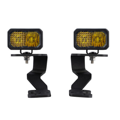 Diode Dynamics 2022 Toyota Tundra C2 Sport Stage Series Ditch Light Kit - Yellow Combo
