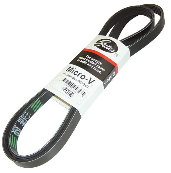 Gates Micro-V Serpentine Belt - 10 Ribs 88.43 Effective Length