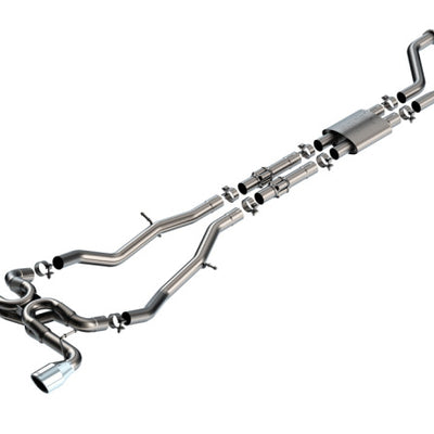 Borla 23-24 Nissan Z 2.5in ATAK Cat Back Exhaust 4.5in Tip - Stainless Steel
