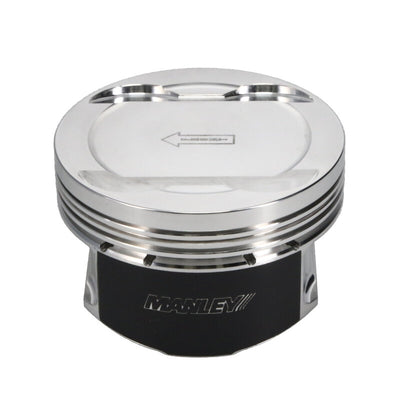 Manley Ford 3.7L Cyclone V6 3.76in Bore 9.5:1 Comp Ratio -5.0cc Dish Platinum Piston - Single