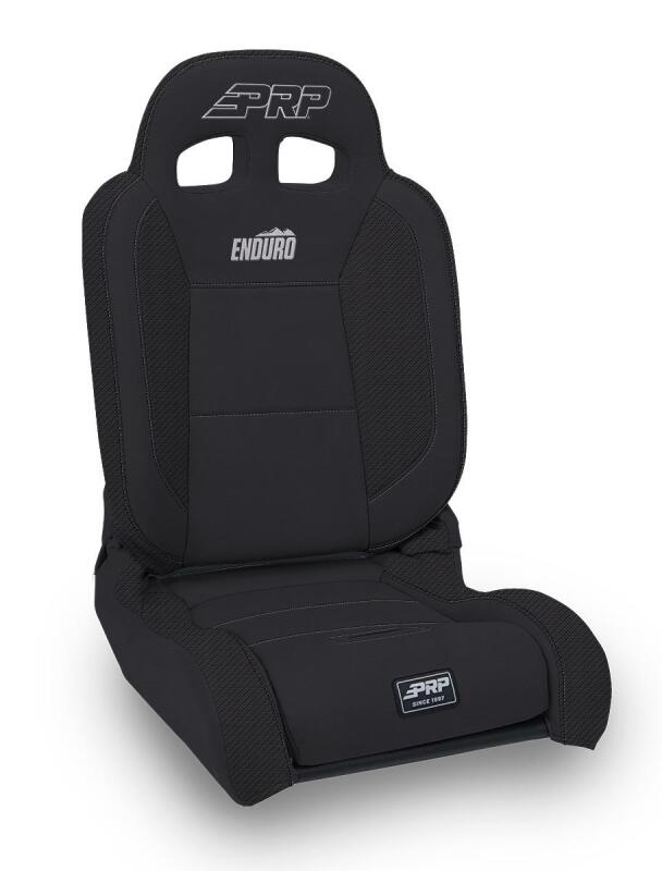 PRP EnduroDaily Reclining Suspension Seat - Black Vinyl - Passenger