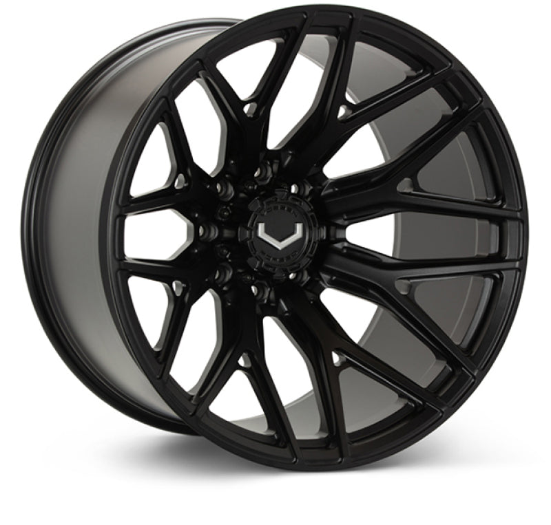 Vossen VFX-03 22x12 - 8x180 - ET44 - Ultra Deep - 124.3 - Satin Black Wheel