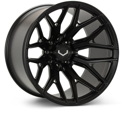 Vossen VFX-03 24x10 - 8x180 - ET+15 - Deep - 124.3 - Satin Black Wheel