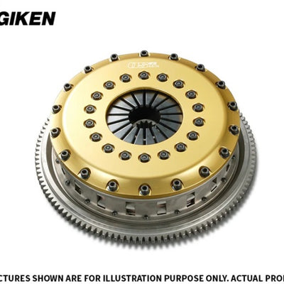 OS Giken Toyota Supra JZA80 2JZ-GTE w/ 24t Nissan Spline (Z34 Style) Hub TR Series Twin Plate Clutch