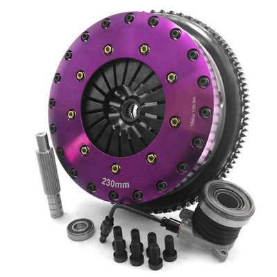 XClutch 10-14 Hyundai Genesis Coupe 2.0T Track 2.0L 9in Twin Solid Organic Clutch Kit